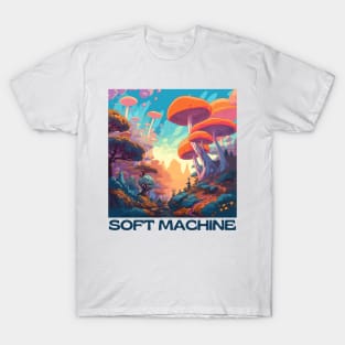 Soft Machine -- Original Fan Artwork Design T-Shirt